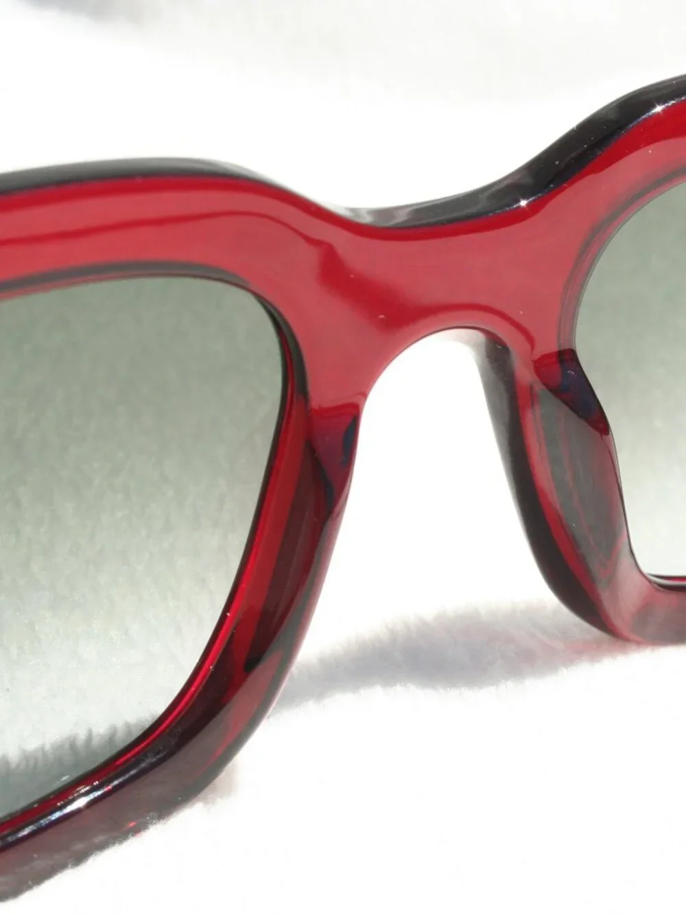 NOS Red Robert La Roche x Christoph Rumpf Midnight Sunglasses Luxury High End